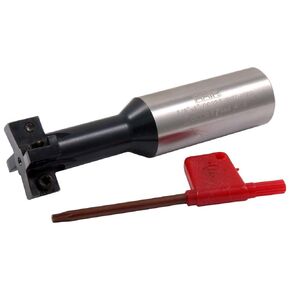 HHIP 2077-0502 Indexable T-Slot Cutter, 5/8 x 1-1/4 x 31/64 x 1
