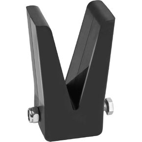 Transom Saver- Rubber V-Block W/Hole 181440 Fit for Tracker Marine，Comes with Bolts & Nuts for installatio