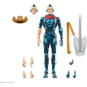 Super7 SilverHawks ULTIMATES! Wave 06 - Bluegrass (VAC Metal - Toy Version) Action Figure