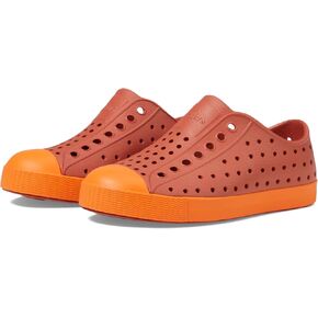 Native Shoes Kids Jefferson (Toddler/Little Kid) - EVA Upper and Lining - Perforations for Temperature Control Roasted Orange/Sunset Orange 10 Toddler M