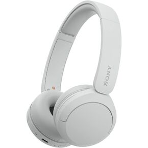 Sony WH-CH520 Best Wireless Bluetooth On-Ear Headphones with Microphone for Calls and Voice Control, Up to 50 Hours Battery Life with Quick Charge Function, Includes USB-C Charging Cable - Beige