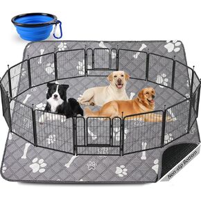 Washable Pee Pads for Dogs Extra Large ,72"x72" Reusable Dog Pads Super Absorbing Puppy Pads Non-Slip Waterproof Dog Mats Kennel Whelping Crate Puppy Playpen Floors Balcony Training Pads