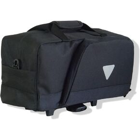 Vincita Nash Bike Trunk Bag - Universal Quick-release Fit All Rear Racks With Expandable Panniers And Waterproof Rain Cover, Large Capacity - Bicycle Commuter Bag Suitable For All Bicycles