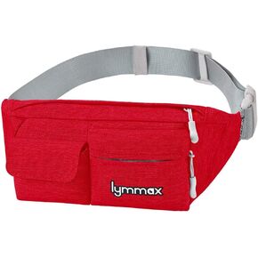 Fanny Pack Waist Bag 4 Pockets Running Belt Adjustable Water Resistant Waist Pack for Men Women Workout Travel Large Capacity
