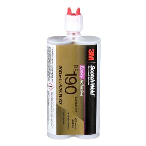 3M Scotch-Weld 87838 Epoxy Adhesive DP190, 200 mL, Translucent, 6.763 fl. oz.