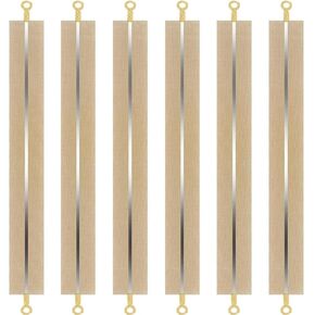 Impulse Sealer Replacement Parts 8 Inch Heat Seal Strips Teflon Tapes Sealer Replacement Element Grip Impulse Sealer Heating Element Service Spare Repair Kit-6 Pack