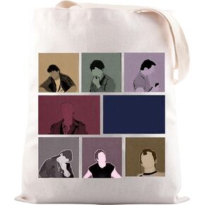JNIAP 80s Crime Movies Inspired Tote Bag Book Movie Fan Gift for Friend