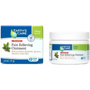 Earth's Care Pain Relieving Ointment - Triple Action Muscle and Joint Cream (1)