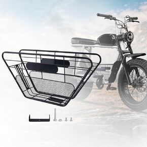 Basket for Super 73 S2/Y1, High Toughness Center Luggage Storage Carrier Center Travel Carrier Basket Accessoires for Super 73