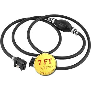Fuel Line Hose 5/16 inch Boat Fuel Line with Primer Bulb Fuel Line Assembly for Outboard Boat Motor RVs Marine Fuel Lines in Kuwait