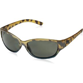 Suncloud Duet Polarized Sunglasses, Matte Tortoise Blue Fade, Gray