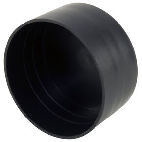 Caplugs ZCE3241AA1 Plastic Cap for Threaded Pipe Ends. CE-324, PE-LD, to Cap Pipe Size 8 NPT", Black (Pack of 4)