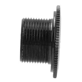 VGEBY 2Pcs Bicycle Crank Arm Bolts,18mm Mountain Bike Fixing Bolts Aluminum Alloy Bike Crank Cap Cover Screw Cap (M18 Balck) Riding