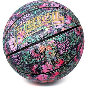 Girls Leather Basketball, Size 5, Victoria