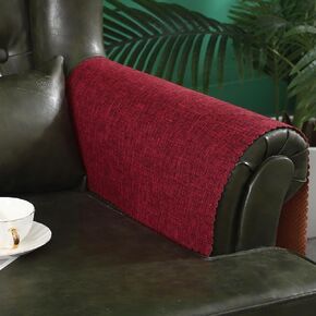 Sofa Arm Covers,Non Slip Couch Arm Covers Washable Chair Arm Covers Protectors Set of 2