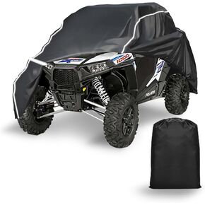 غطاء UTV، قماش أكسفورد عالي التحمل مقاوم للماء 2-3 مقاعد، غطاء حماية من جميع الأحوال الجوية جنبًا إلى جنب متوافق مع Can Am Maverick X3 Polaris RZR Ranger SXS in Kuwait