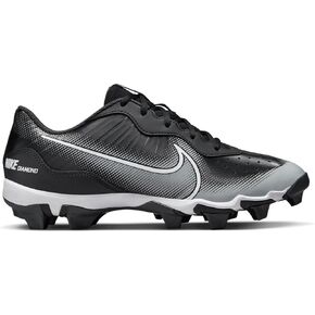 Nike Alpha Huarache Keystone Low Rubber Baseball Cleats Black | Gray Size 10 Medium