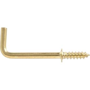 3127 Shoulder Hooks Brass, 1 1/2-Inch, 10-Pack