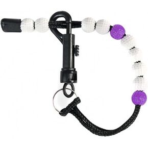 1 Piece Golf Beads Score Counter with Clip, Golf Stroke Score Count Keeper Putting Score Counter for Referee Caddy Golfer