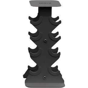 Dumbbell racks with sturdy cast iron, Space-saving solution, Heavy weights bearing, Sturdy Rubber Base, for Secure Workouts at home or gym, for Yoga, Pilate and strength Training