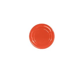 FSE CR006RD Plate, 6-1/2" dia., round, wide rim, Pack of 12
