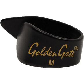 Golden Gate GP-3B Thumb Picks – Black – Medium – Dozen