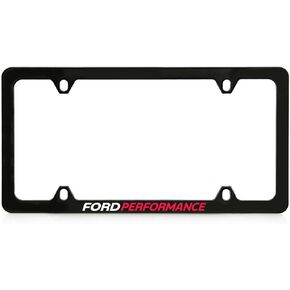 License Frame Inc. Ford Performance Black Metal License Plate Frame Tag Holder