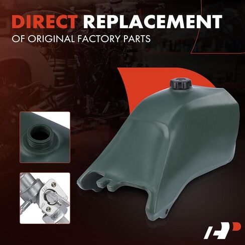 خزان غاز الوقود الممتاز مع غطاء الوقود ومفتاح صمام بيتكوك الوقود متوافق مع Honda FourTrax 300 1993-2000 TRX300 2x4 TRX300FW 4x4، استبدال # 11325-12345، 1132512345 in Saudi Arabia