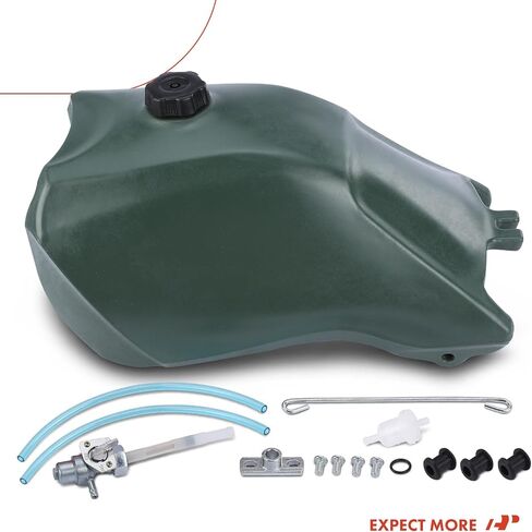 خزان غاز الوقود الممتاز مع غطاء الوقود ومفتاح صمام بيتكوك الوقود متوافق مع Honda FourTrax 300 1993-2000 TRX300 2x4 TRX300FW 4x4، استبدال # 11325-12345، 1132512345 in Saudi Arabia