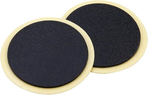 Wealrit 50 قطع أسود الأنبوب الداخلي الإطارات إصلاح بقع دراجة مستديرة الأنبوب الداخلي طقم تصليح ثقب الإطارات المسطحة رقعة إصلاح الإطارات in Kuwait