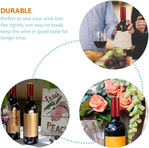 Gadpiparty PVC Heat Shrink Capsules: 50pcs Wine Shrink Wrap Bottle Sleeves Shrink Top Cover Wine Bottle Capsules Shrink Caps Wine Brewing Caps for Wine Bottle Cellars in Saudi Arabia