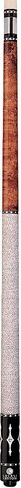 Lucasi Custom Walnut Birds-Eye Pool Cue with Imitation Mother of Pearl and White Diamond Inlays in Saudi Arabia