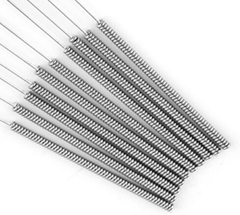 10Pcs/Box 0.4mm Needle Drill Bits, 3D Printer Nozzle Cleaning Needles, Stainless Steel Nozzle Cleaning Tool Kit for 3D Printer Accessory in Saudi Arabia