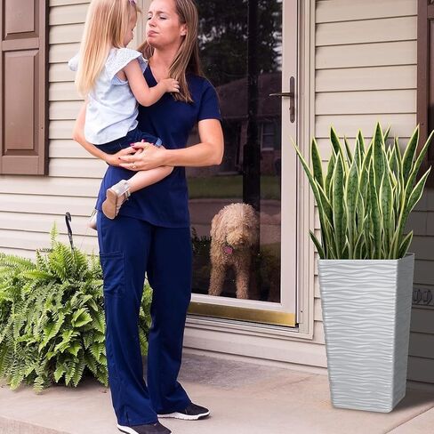 20 قطعة من نباتات الثعبان الخضراء مقاس 25.6 بوصة من Worth Garden ومزارع أبيض طويل القامة بطول 22 بوصة، حاويات شجرة سعة 7 جالون، مزيج مجاني من النباتات والأواني المزيفة، نبات الصبار الصناعي، ديكور المنزل in Kuwait