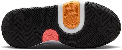 NIKE Team Hustle D 11 (GS) Grade School DV8996-001 (Black/HOT Punch-VI), Size 7 in Saudi Arabia