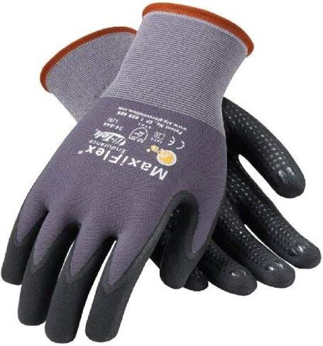 PIP 34-844/L MaxiFlex Endurance Knit Glove, Large, Gray (Pack of 12) in Kuwait