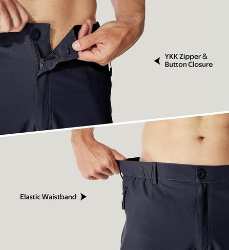 MOURCE Hiking Pants Men Lightweight Quick Dry - Water Resistant Stretch Cargo Pants for Men with 6 Pockets in Saudi Arabia