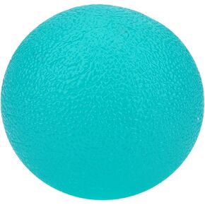 KIKYO Hand Exercise Balls, Hand Stress Ball Silicone Massage Therapy Grip Ball for Hand Finger Strength Exercise Stress Relief (Green)