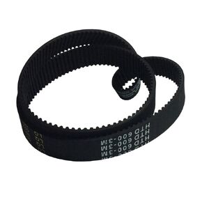 2Pcs/pack HTD 3M Timing Belt 600-3M-15 Closed Loop Rubber Transmission Belts Length 600mm Width 15mm Teeth 200 Pitch 3mm for 3D Printer Parts