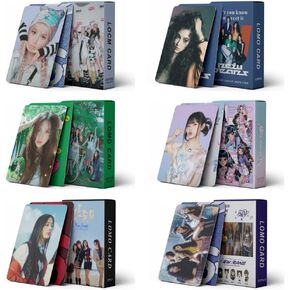 6 Boxes/330Pcs NewJeans Photocards Kpop Merchandise Lomo Card Set NewJeans Fans Collection Card