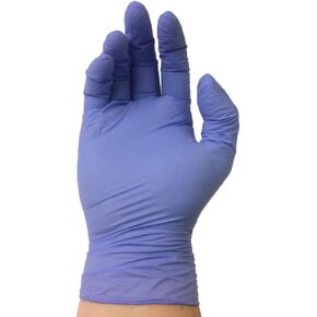 Tender Touch Nitrile Exam 4 Mil Gloves- Powder Free, Latex Free, Non Sterile, Food Safe. Size MD (Case of 2000)