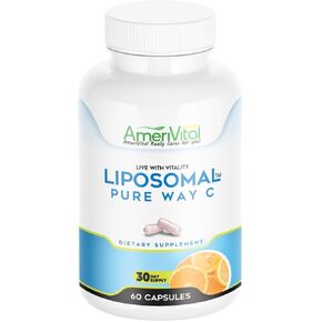 AmeriVital LLC Vitamin C 60 ct 175 cc