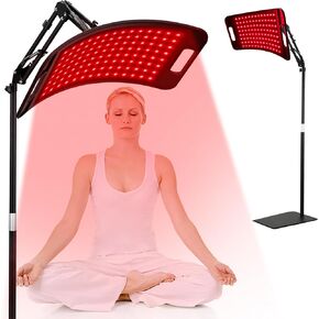 Red Light Therapy for Body: Red Light Therapy Lamp for Face Infrared Light Therapy Pad with Stand Led 660nm Red Light-Therapy & 850nm Infrared Red Light Therapy Device for Body Pain Relief Skin Health
