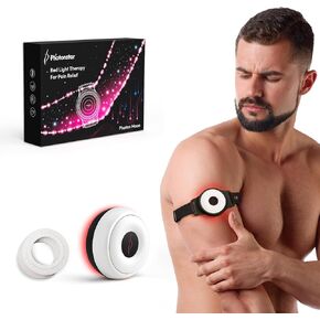 Red Light Therapy, Near Infrared Light Therapy Devices, 660nm Red Light and 850nm NIR Light Therapy for Body Targeted/Joint Pain Relief (1 Pack)