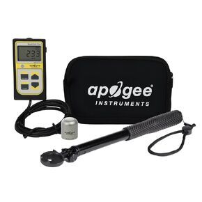 Apogee Instruments MQ-610: 400-750 nm ePAR Meter with AM-310 Telescopic Wand - Meter for Extended Range LED Greenhouse Grow Lights, Sunlight, and Plant Care