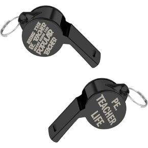 PE Teacher Whistle PE Teacher Thank You Gift Being The PE Teacher Means Being The Popular Teacher Whistle Best Teacher Ever Gift Teacher's Day Gift (being PE teacher wh)