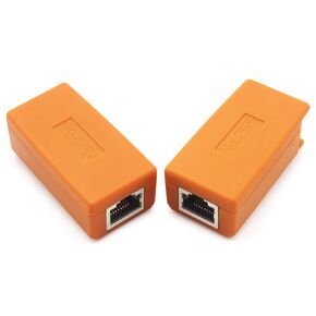 Rsrteng Network Cable Tester,2PCS Remote Kits NO.22 for RJ45,Cat5,Cat6, 5E,6E,Support Measure Length,Host/Test Box Fault Location,Short Circuit Test,Working with CCTV Camera Tester
