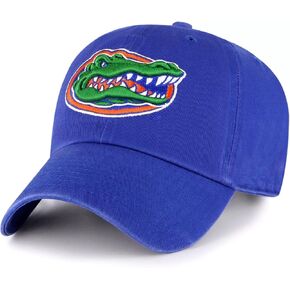 Officially Licensed University Florida Blue MVP Hat Classic Gators Embroidered Team Logo Adjustable Structured Cap