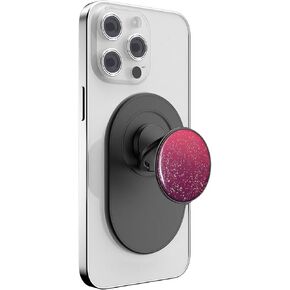 Magnetic Phone Grip for MagSafe, Phone Ring Holder Finger Kickstand Wireless Charging Compatible, Magnet Phone Rings Gripper Stand for iPhone Mag-Safe Accessories - Sky Sparkle Black in Kuwait