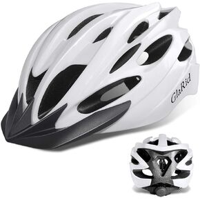 Bike Helmet for Adult Men and Women, Suggested Fit 21.6 to 24inch, Removable Liners, Lightweight Road Mountain Cycling Safety Sports Helmets with Detachable Visor